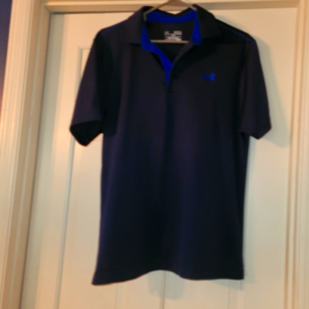 UnderArmor M Polo Navy